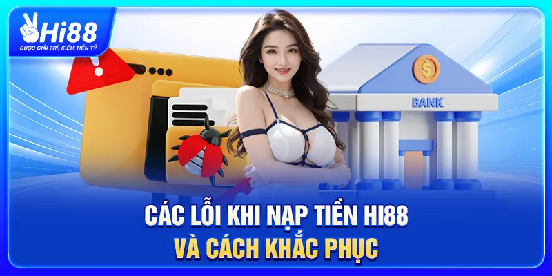 Các lỗi khi nạp tiền Hi88 và cách khắc phục