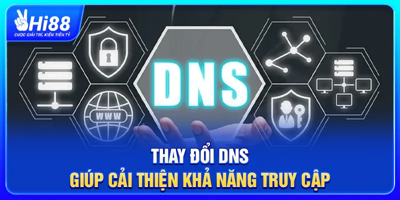 Thay đổi DNS giúp cải thiện khả năng truy cập